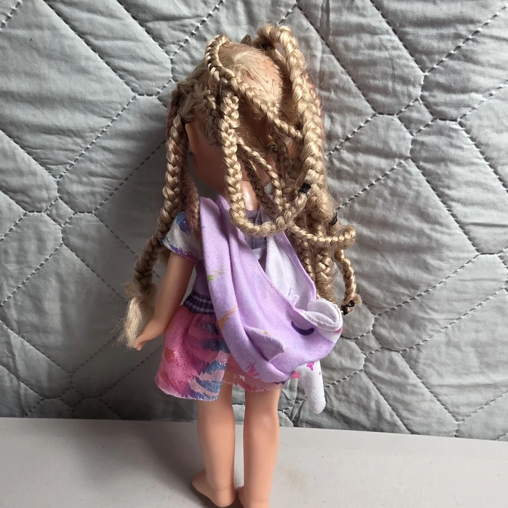 Disney Tollytots My First Princess Rapunzel 15" Doll Includes Purple Dress - Picture 2 of 7